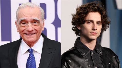 martin Scorsese timothee Chalamet commercial